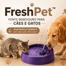 FreshPet™ –  Água sempre fresca e em movimento para o seu pet  💧