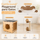 CatGround™ - Diversão, exercício e um verdadeiro paraíso para o seu gato 🐱🏡