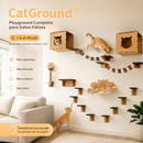CatGround™ - Diversão, exercício e um verdadeiro paraíso para o seu gato 🐱🏡